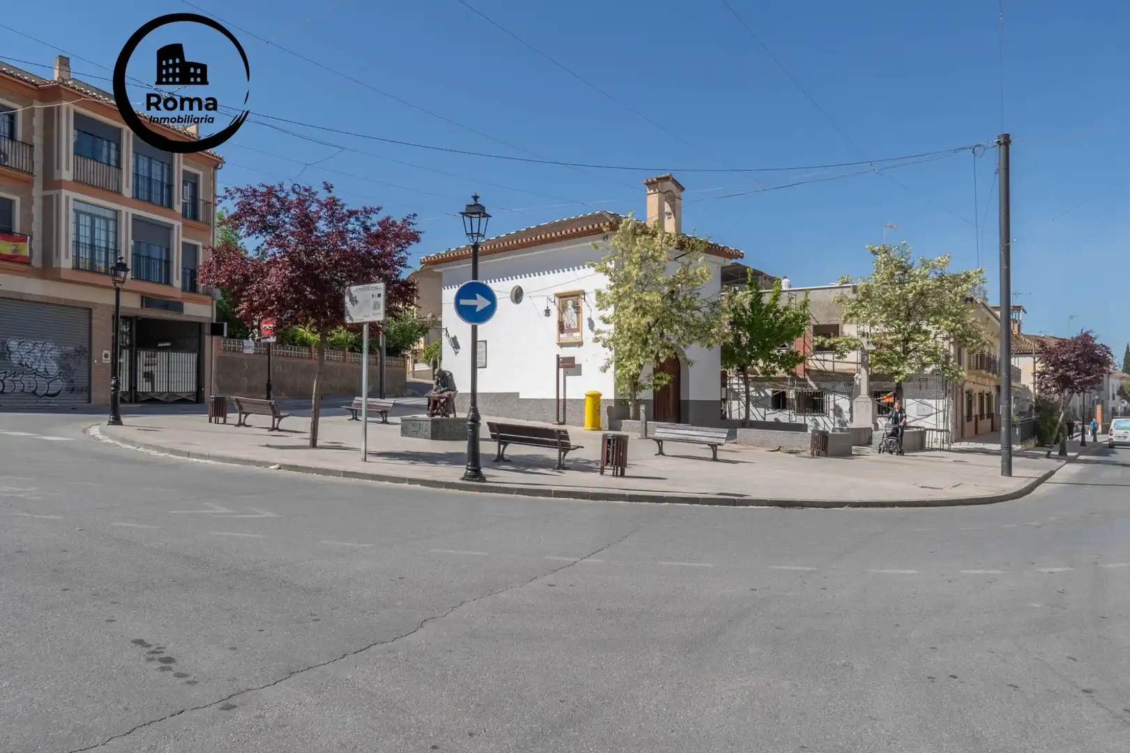 Vista exterior de Casa o xalet en venda en La Zubia