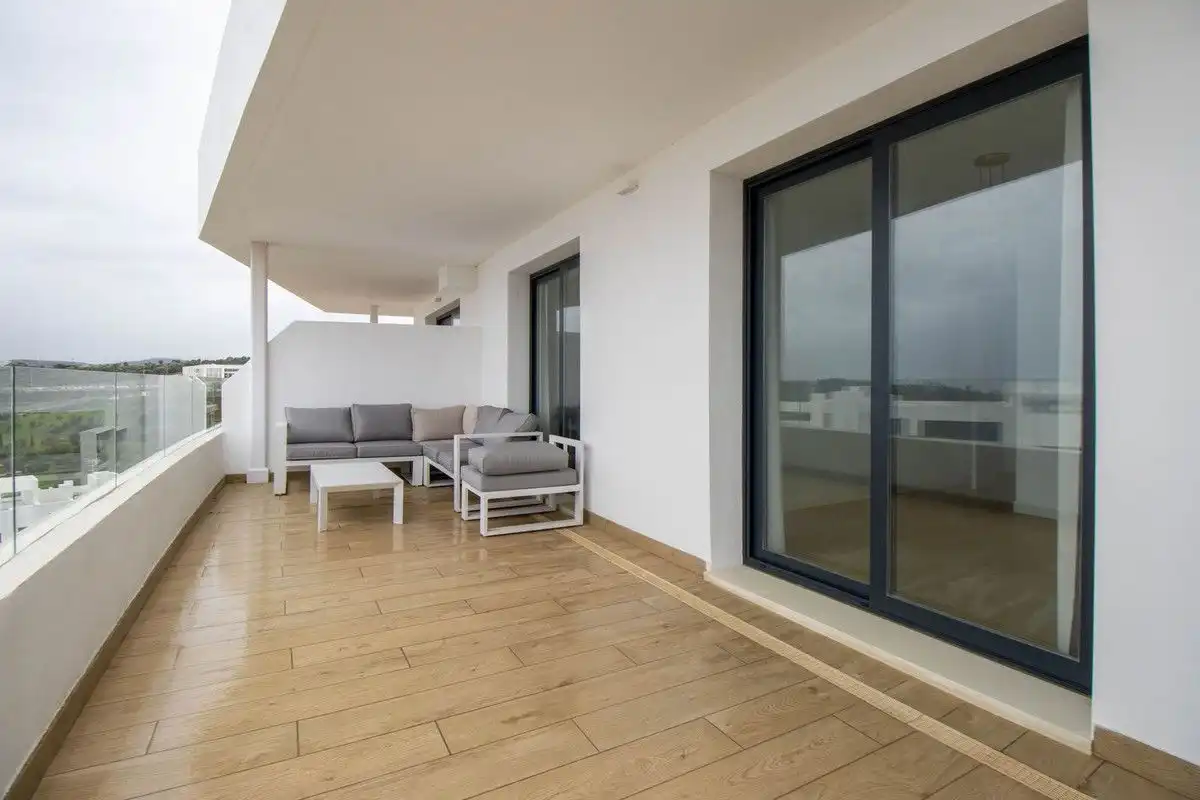 Terrassa de Apartament de lloguer en Estepona amb Aire condicionat, Calefacció i Terrassa