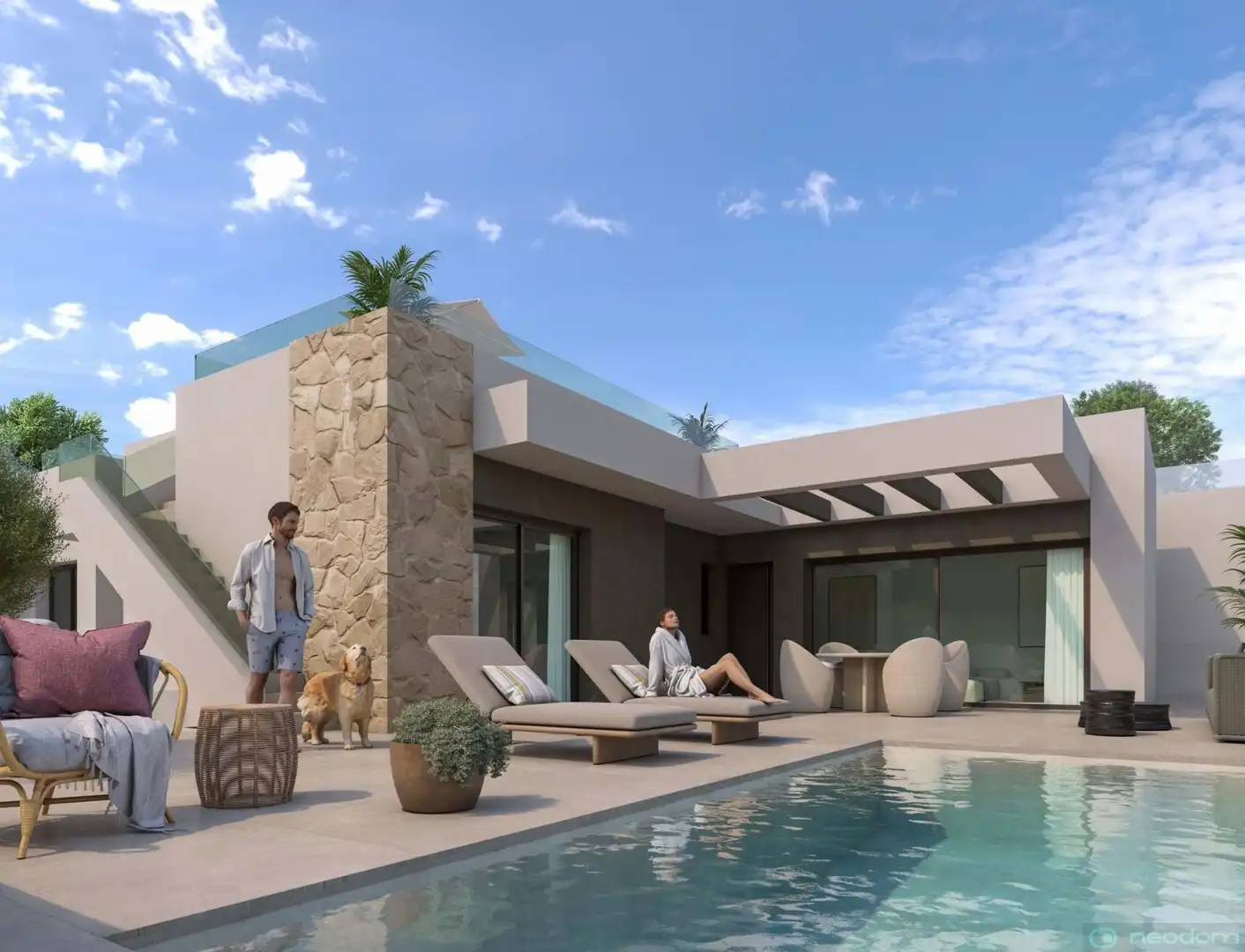 House with pool for sale in Rojales
