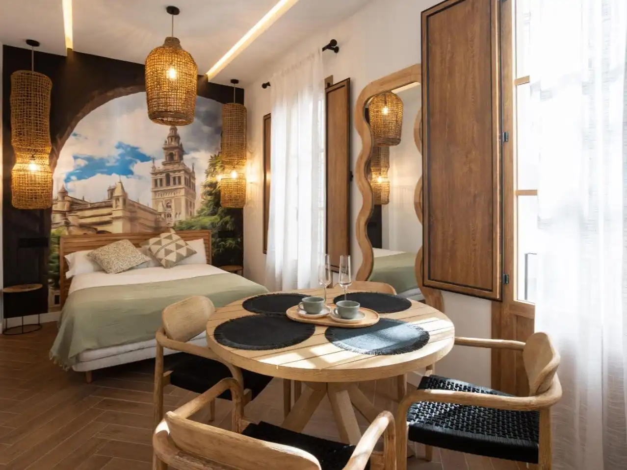 Esszimmer von Maisonette zum Verkauf in  Sevilla Capital mit Klimaanlage und Terrasse