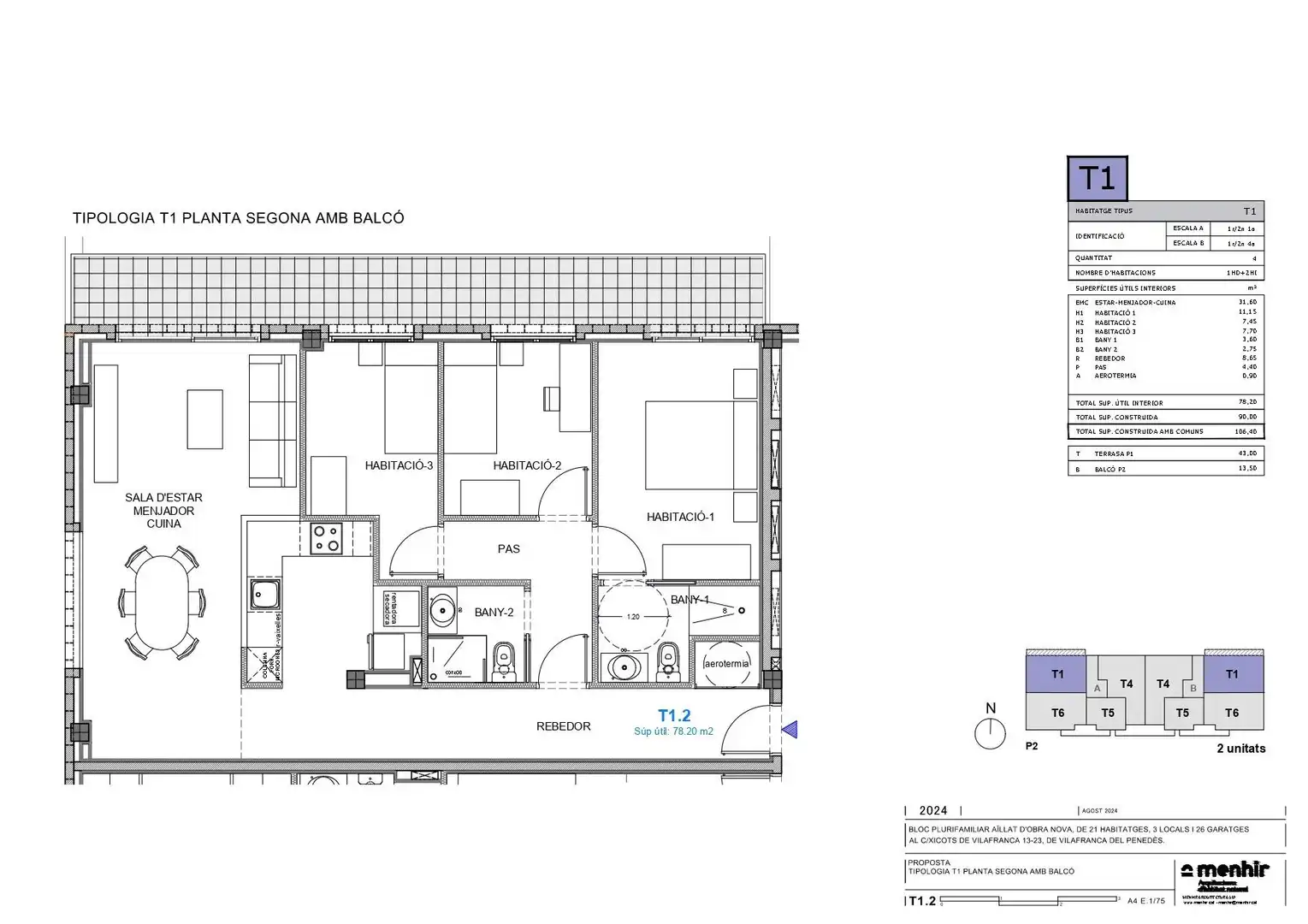 Appartement avec ascenseur à vendre à Calle dels Xicots de Vilafranca, imagen 9