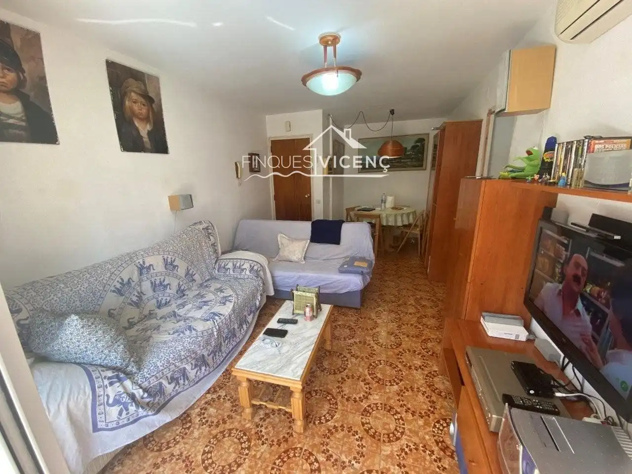 Living room of Flat for sale in Calafell  with Heating, Terrace and Storage room