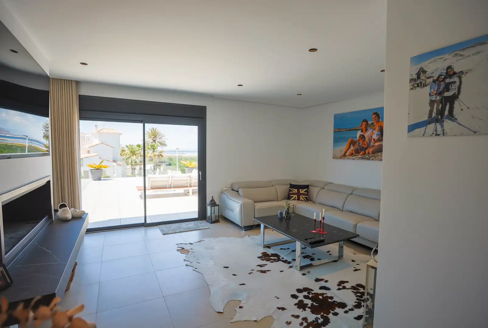 Living room of Houses for sale in La Manga del Mar Menor  with Storage room and Furnished