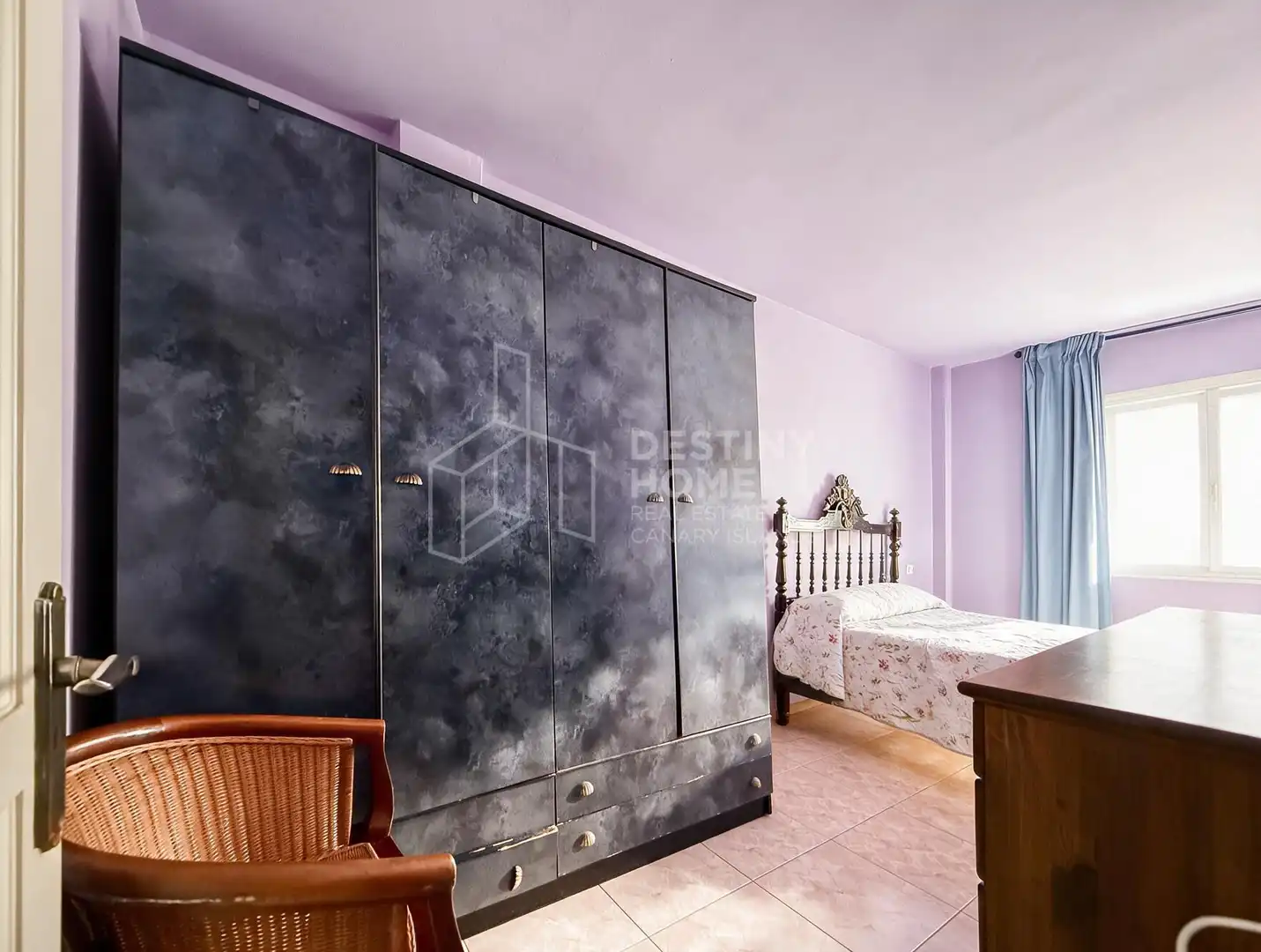 Bedroom of Flat for sale in La Oliva