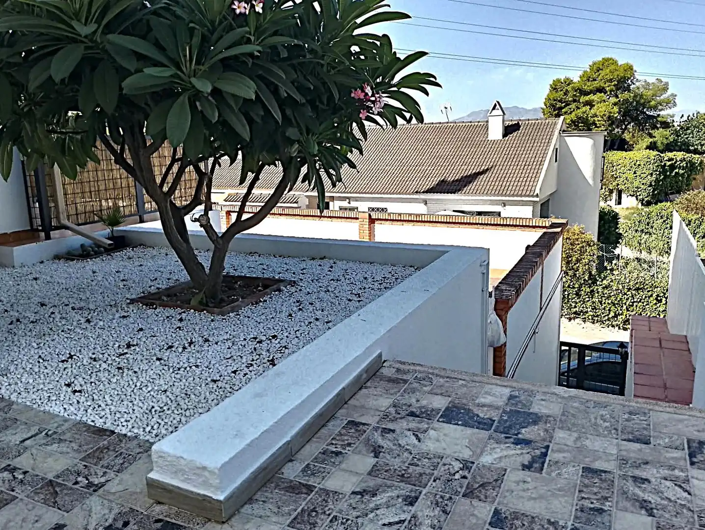 Terrasse von Wohnung zur Miete in Málaga mit Klimaanlage, Privatgarten und Terrasse