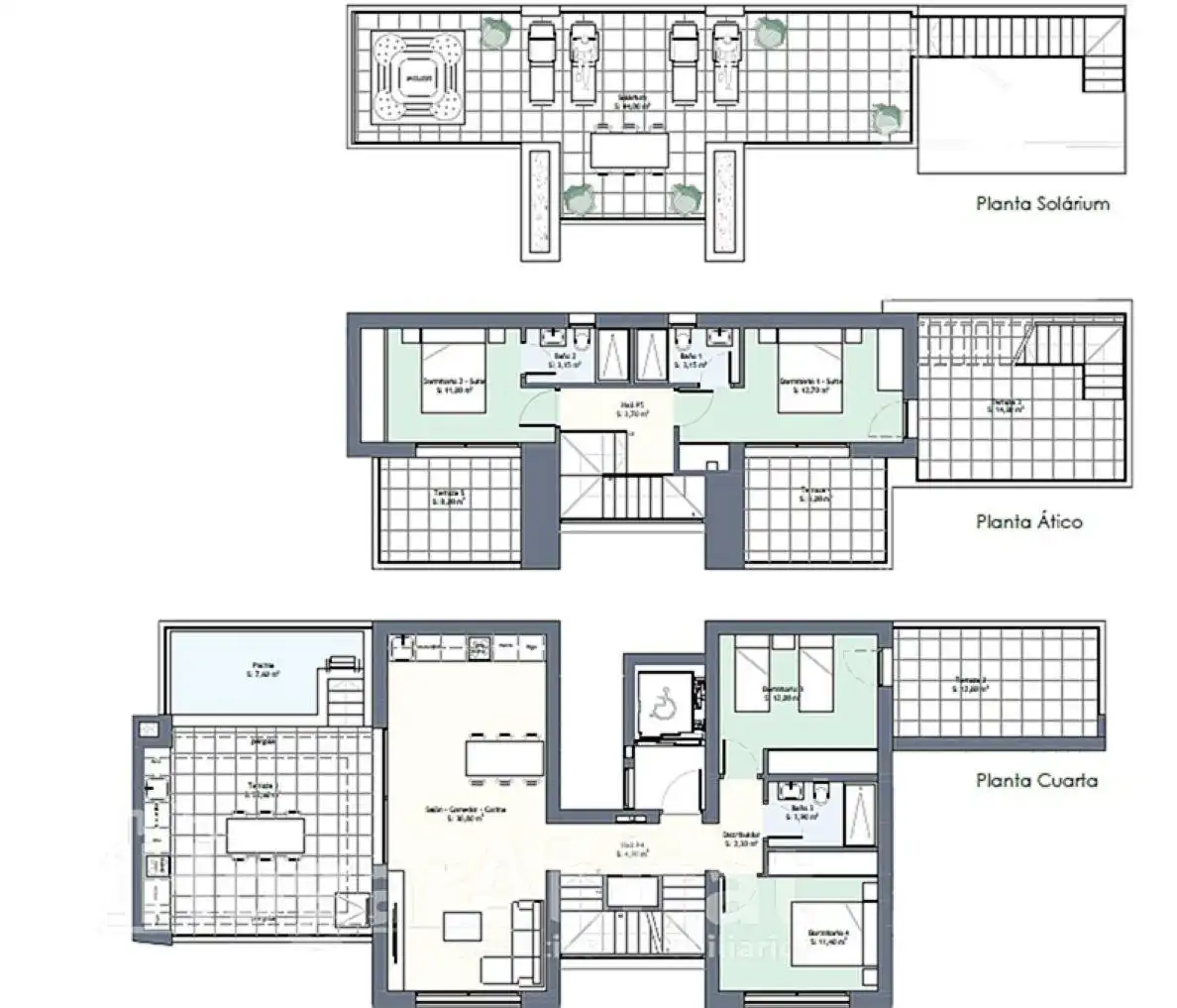 Ático con piscina en venta en Calle Calle Alfonso X El Sabio, imagen 18