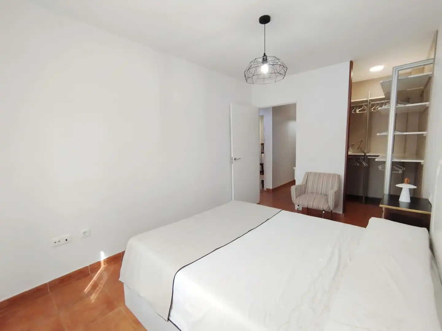 Bedroom of Flat for sale in Tomelloso  with Air Conditioner, Storage room and Furnished