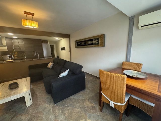 Sala de estar de Ático de alquiler en Alcoy / Alcoi con Aire acondicionado, Calefacción y Terraza