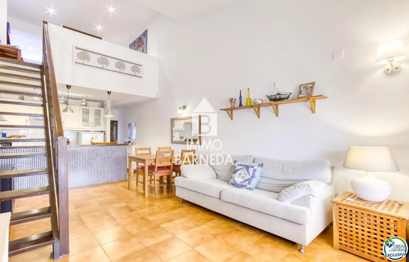 Sala de estar de Casa o chalet en venta en Empuriabrava con Terraza, Amueblado y Horno