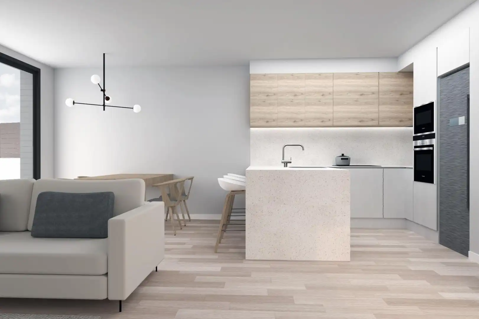 Cocina de Dúplex en venta en Vilafranca del Penedès con Terraza