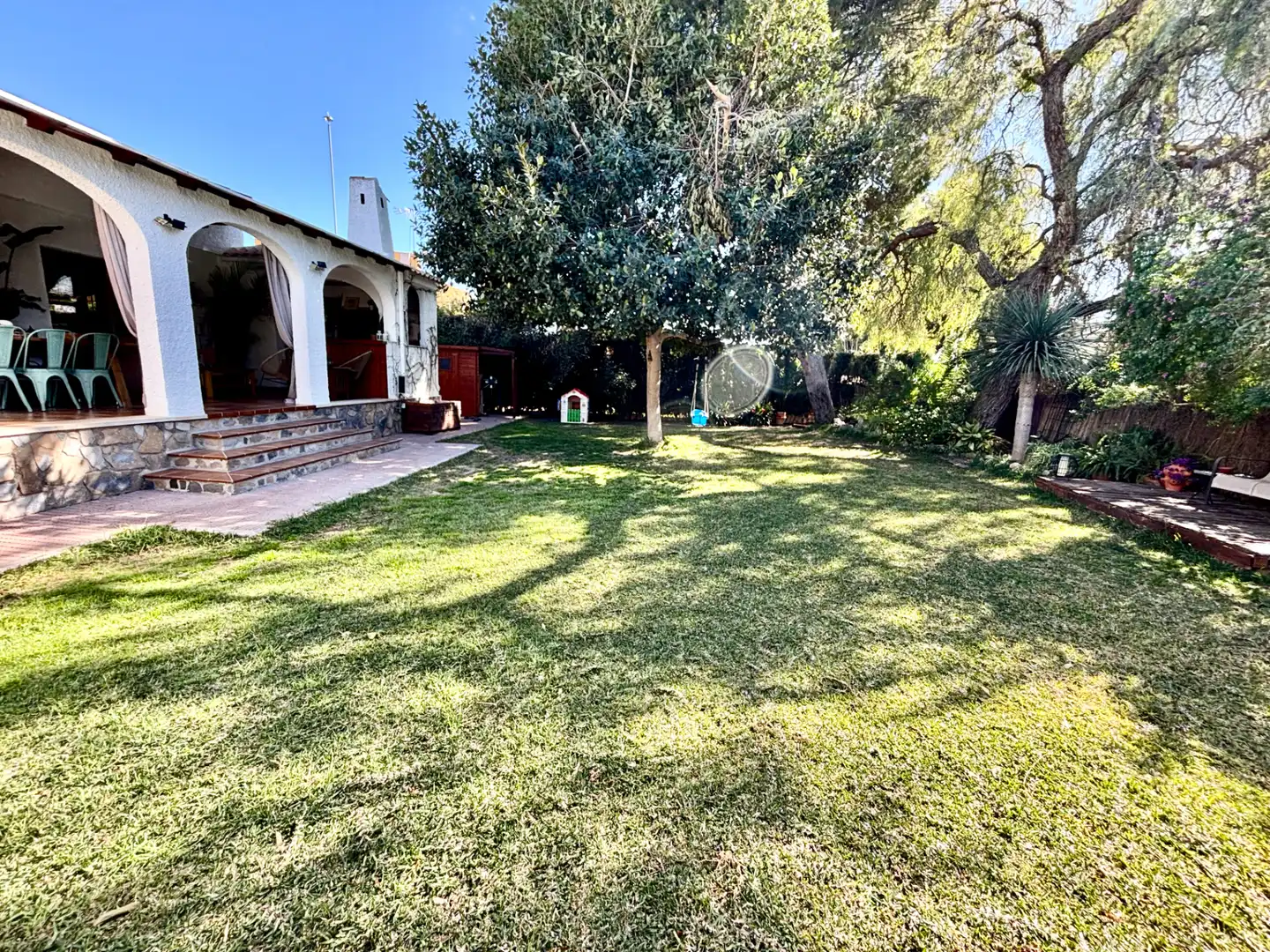 Jardí de Casa o xalet en venda en Mutxamel amb Aire condicionat, Jardí privat i Terrassa