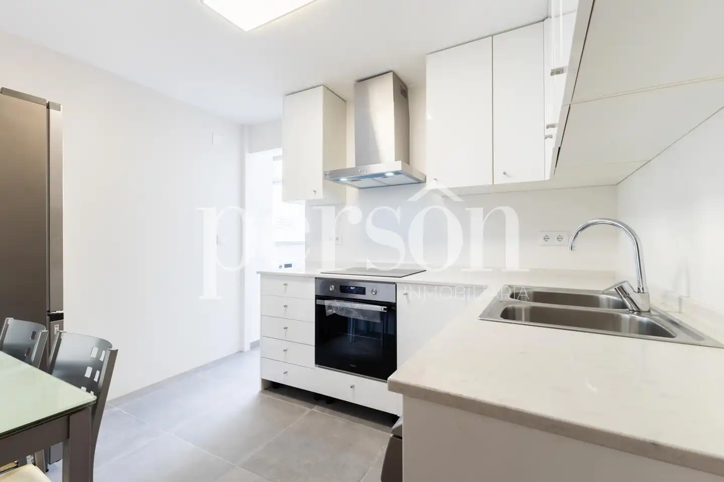 Küche von Wohnung zur Miete in Valencia mit Klimaanlage, Heizung und Terrasse