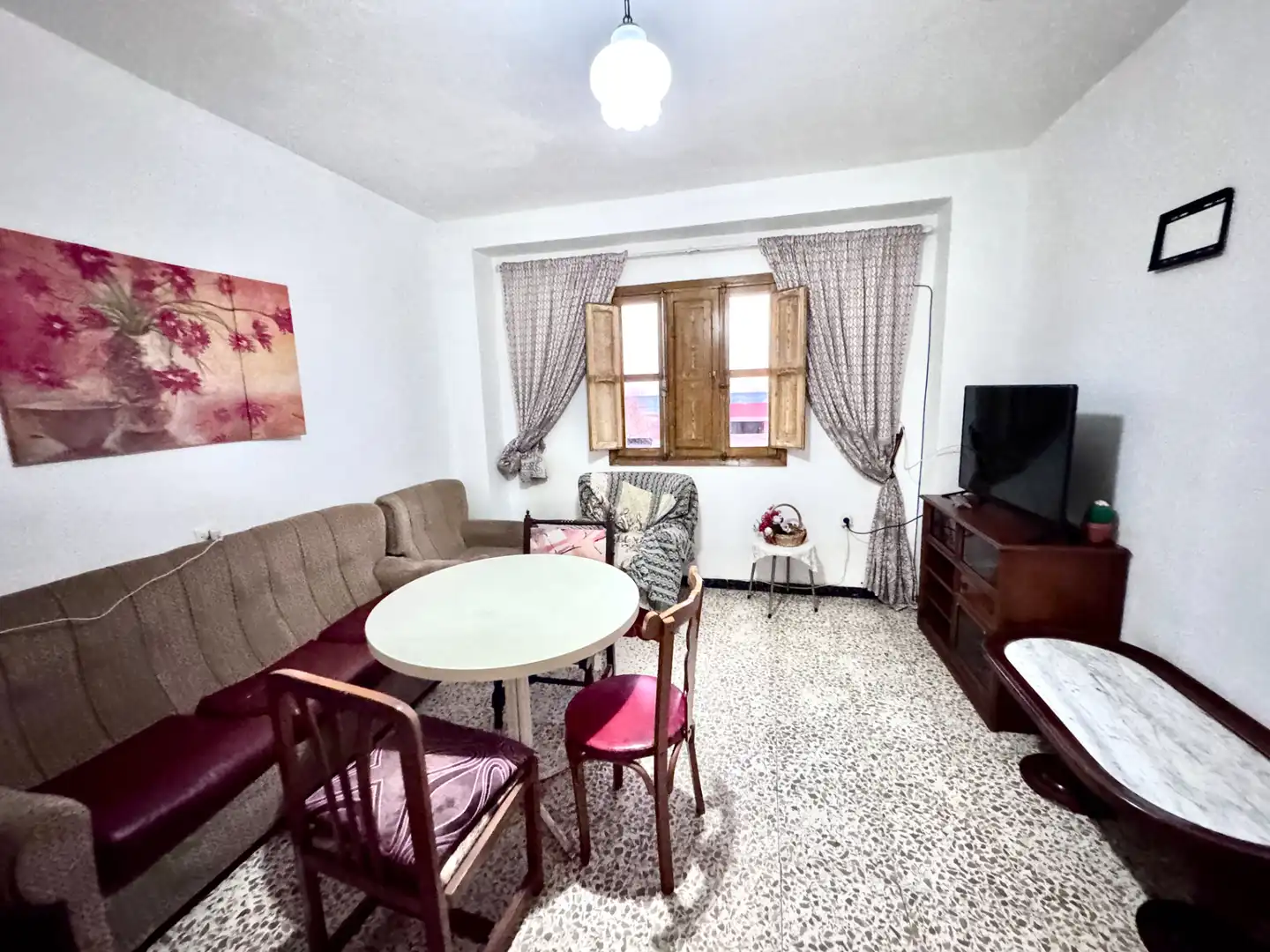 Sala d'estar de Casa o xalet en venda en Albuñol amb Aire condicionat, Terrassa i Traster