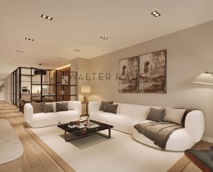 Living room of Flat for sale in  Madrid Capital  with Air Conditioner, Furnished and Washing machine