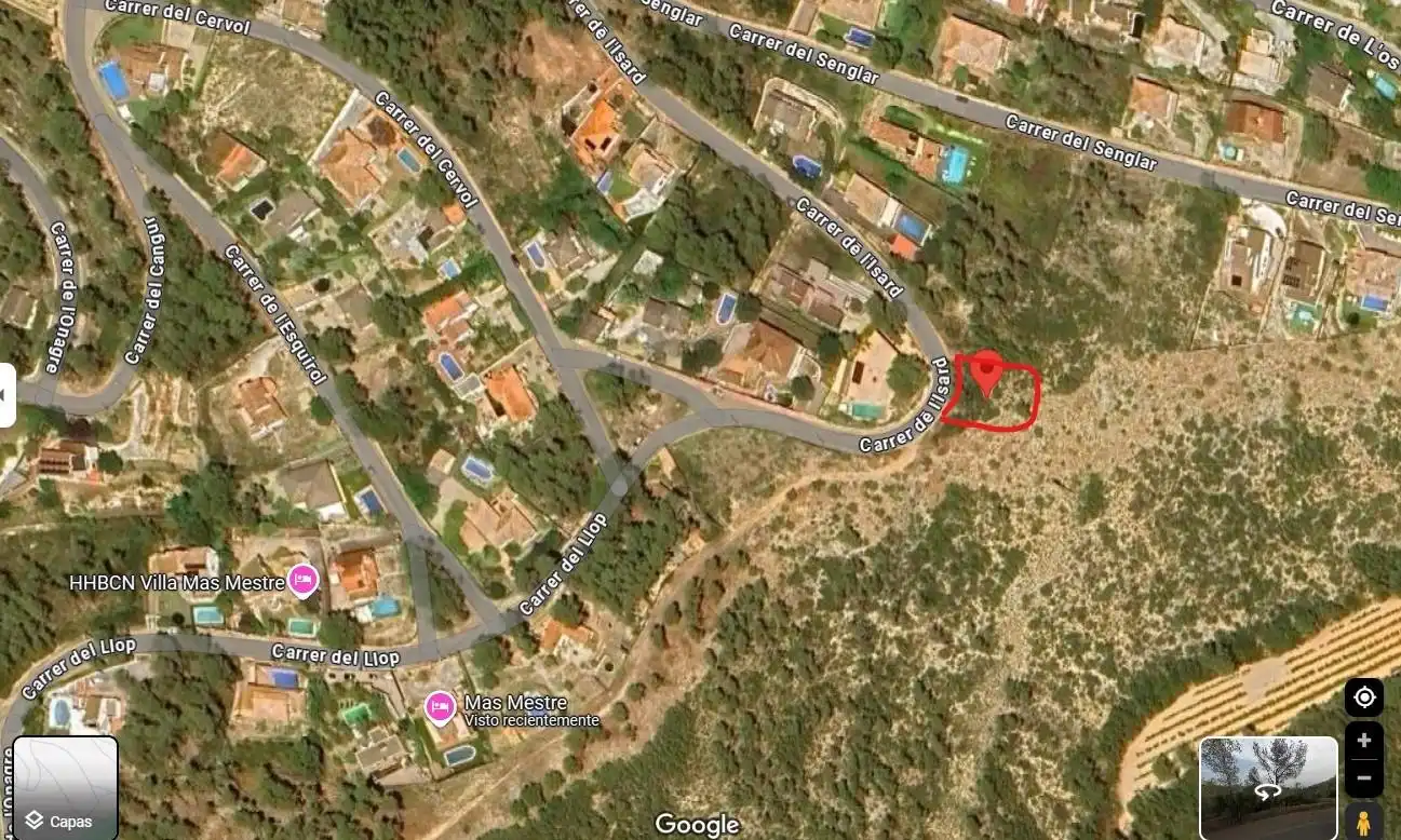 Wohnbaugrundstück zum Verkauf in Carrer Carrer de l'Isard