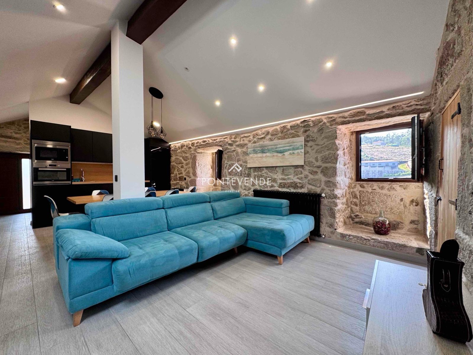 Living room of House or chalet to rent in Poio  with Heating, Private garden and Terrace