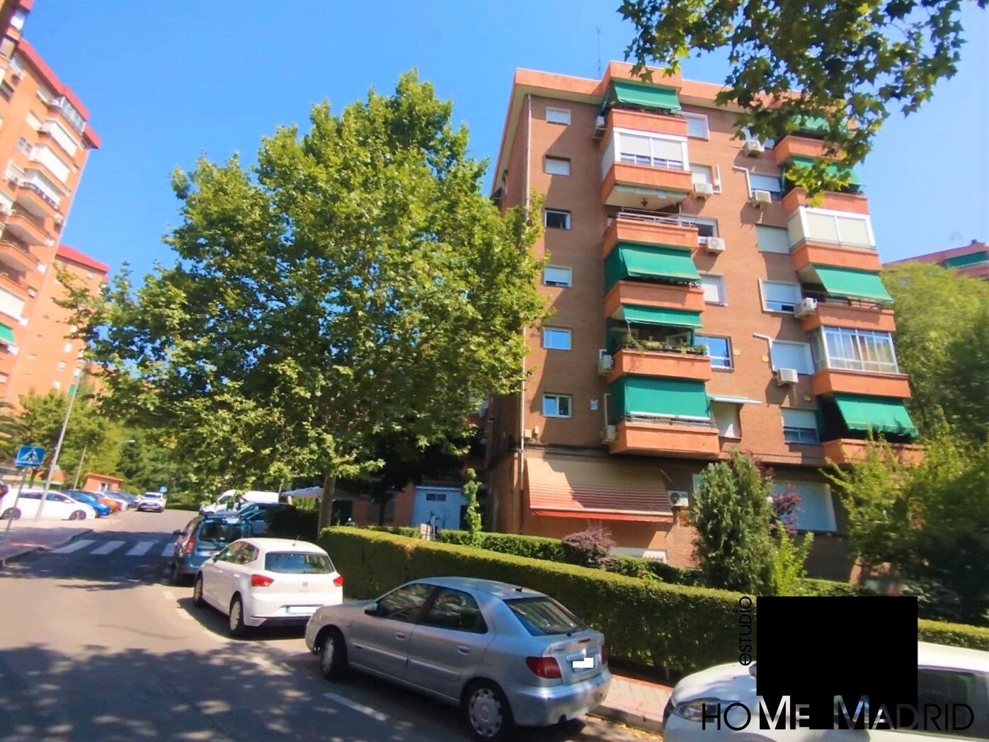 Vista exterior de Pis en venda en  Madrid Capital amb Aire condicionat, Calefacció i Parquet