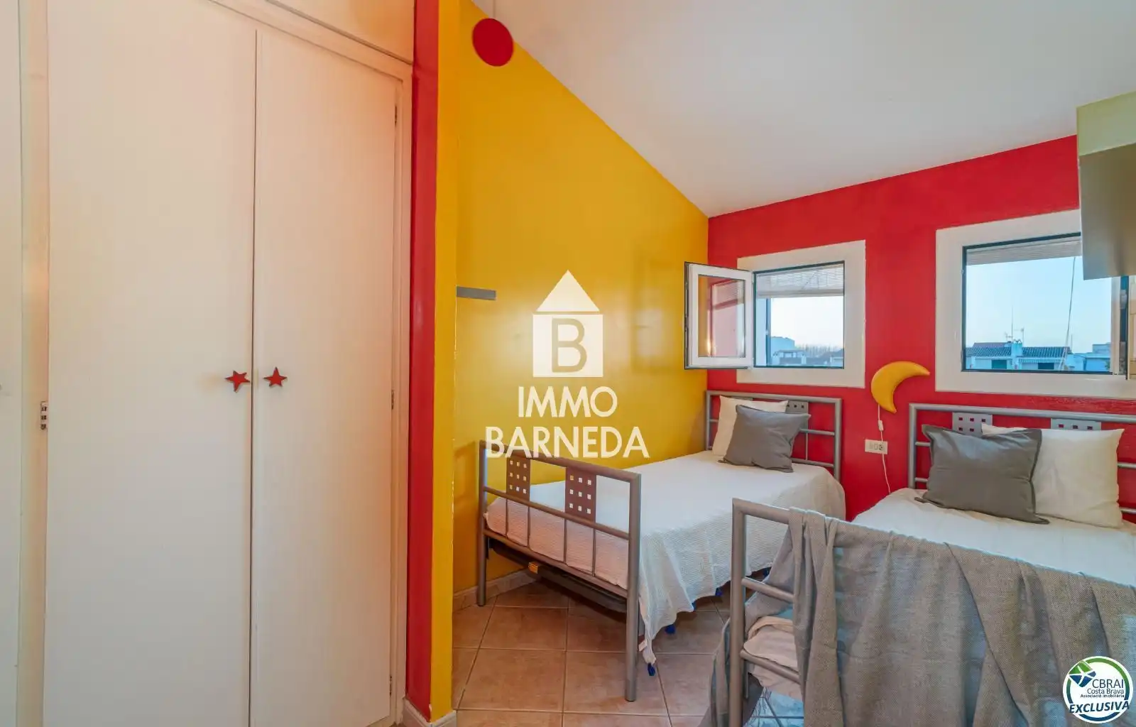 Bedroom of Houses for sale in Empuriabrava  with Air Conditioner, Heating and Terrace