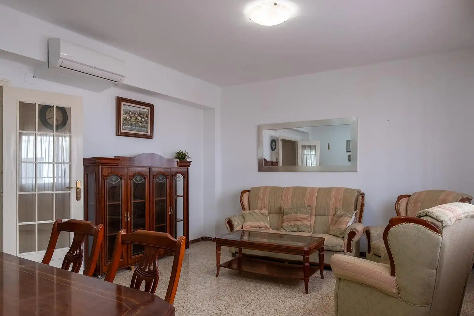 Sala d'estar de Casa o xalet en venda en Torreblanca amb Aire condicionat, Jardí privat i Terrassa