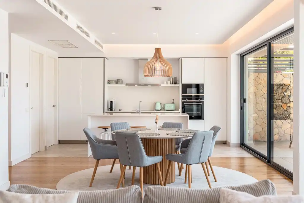 Kitchen of Detached homes for sale in Calvià  with Air Conditioner, Private garden and Terrace