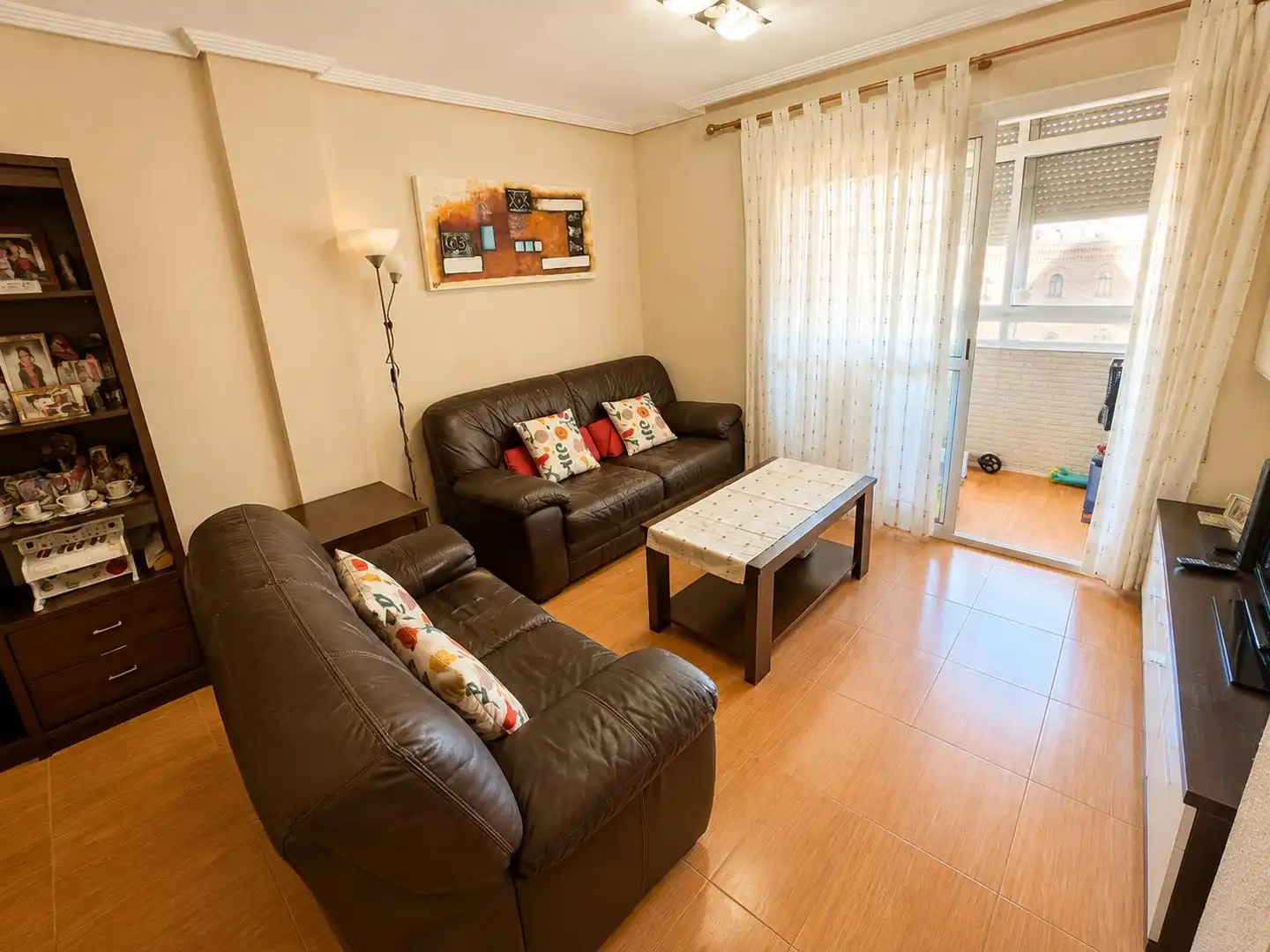 Sala de estar de Piso en venta en Sevilla con Aire acondicionado, Calefacción y Terraza