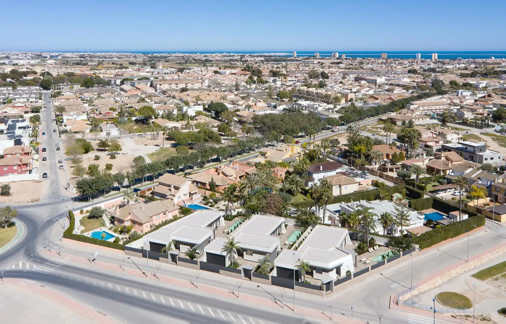 Vista exterior de Casa o chalet en venta en San Javier con Aire acondicionado, Calefacción y Jardín privado