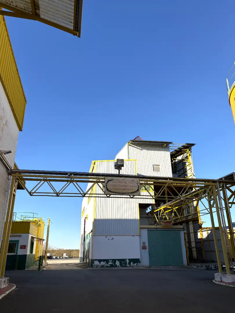 Vista exterior de Nave industrial en venta en Cedillo del Condado con Alarma