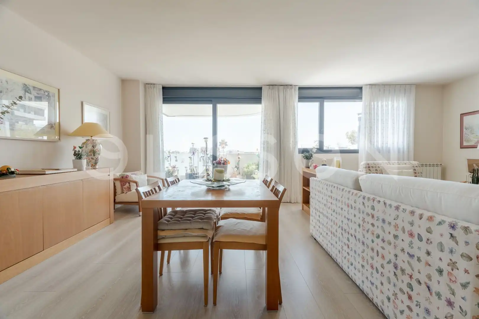 Dining room of Flat for sale in Madrid  with Air Conditioner, Heating and Terrace