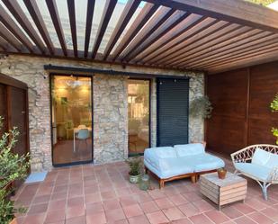 Terrace of Flat to rent in Girona Capital  with Air Conditioner, Private garden and Furnished