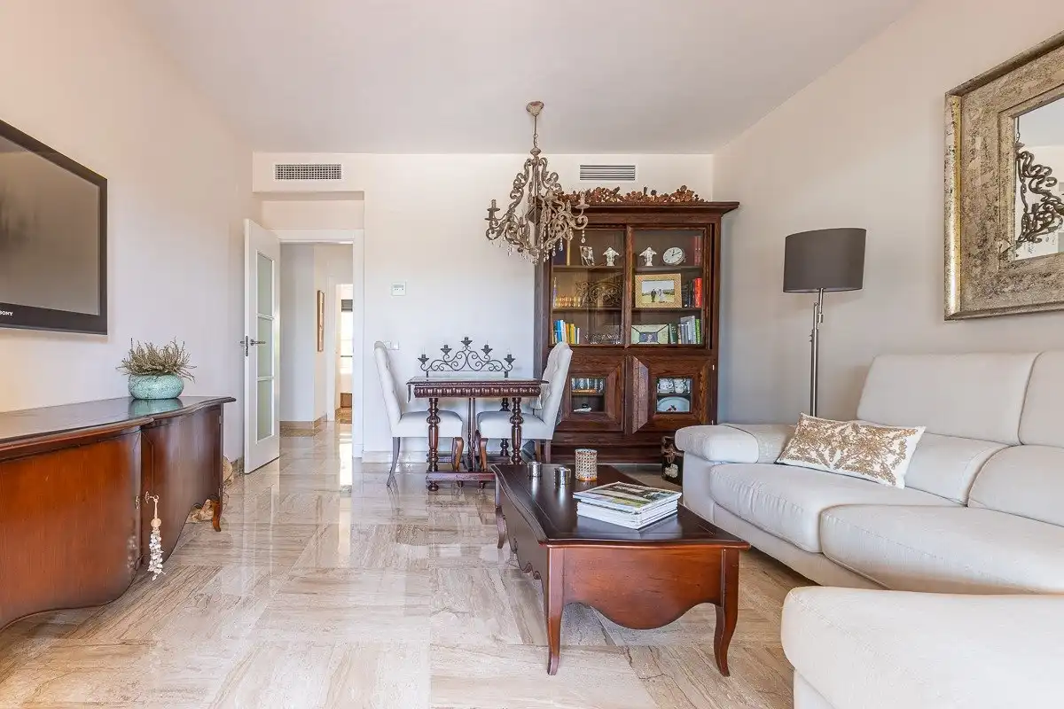 Sala de estar de Estudio en venta en Vélez-Málaga con Aire acondicionado, Terraza y Alarma