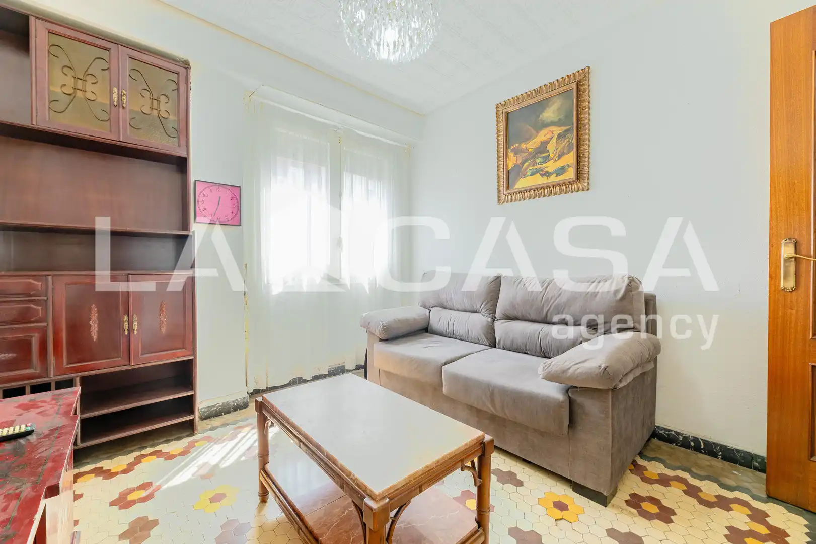 Living room of Flat for sale in Valencia  with Heating and Balcony