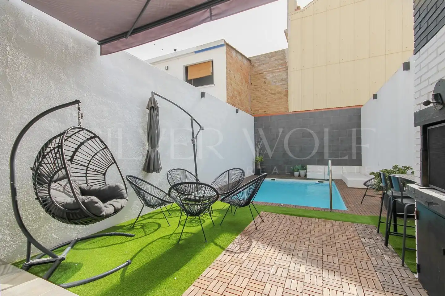 Terrassa de Dúplex en venda en Sant Feliu de Llobregat amb Aire condicionat, Jardí privat i Terrassa