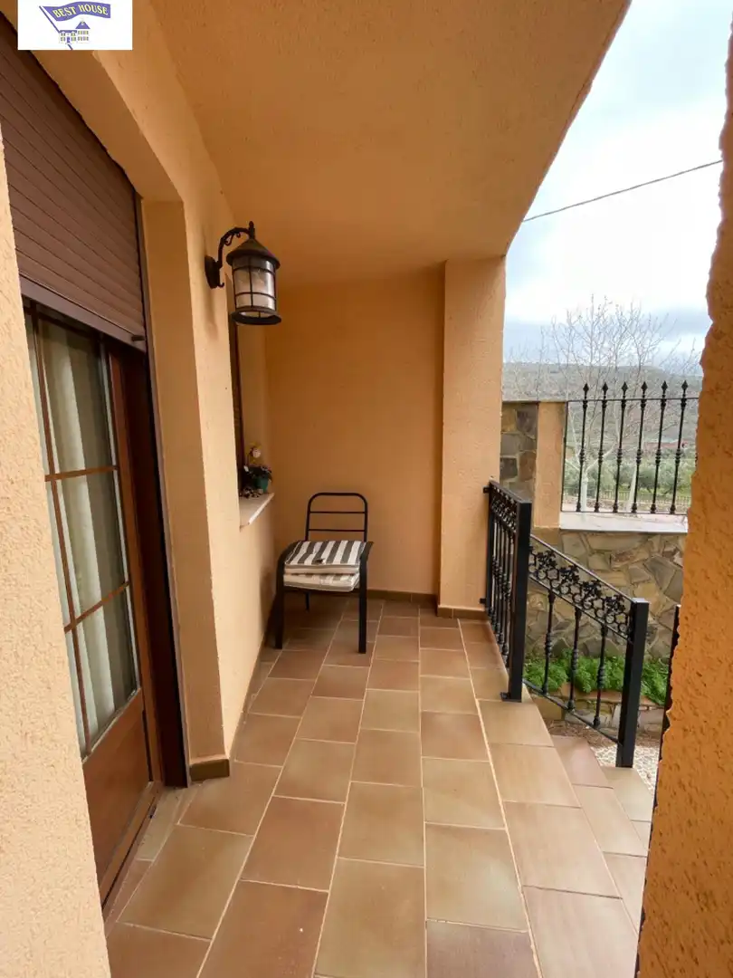 Balcony of Houses for sale in Alcaraz  with Heating, Terrace and Storage room