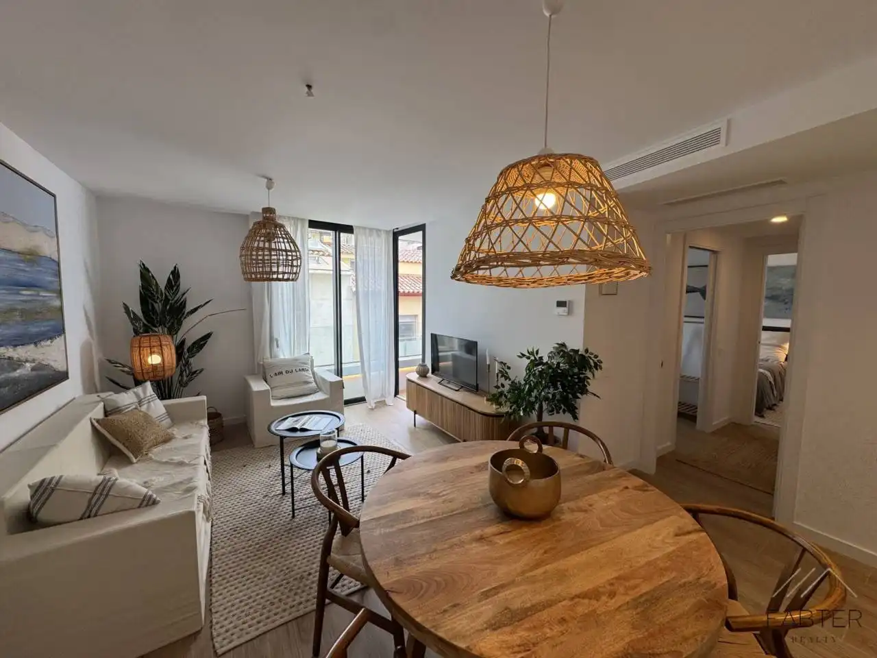 Sala d'estar de Pis en venda en Calonge i Sant Antoni amb Aire condicionat, Calefacció i Parquet