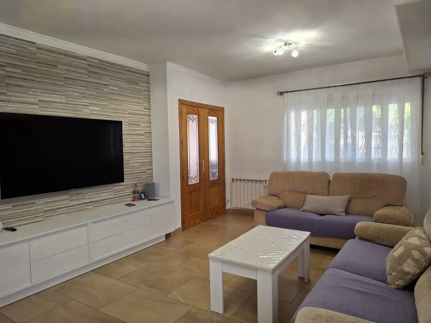 Sala d'estar de Dúplex de lloguer en Murcia amb Aire condicionat, Calefacció i Terrassa