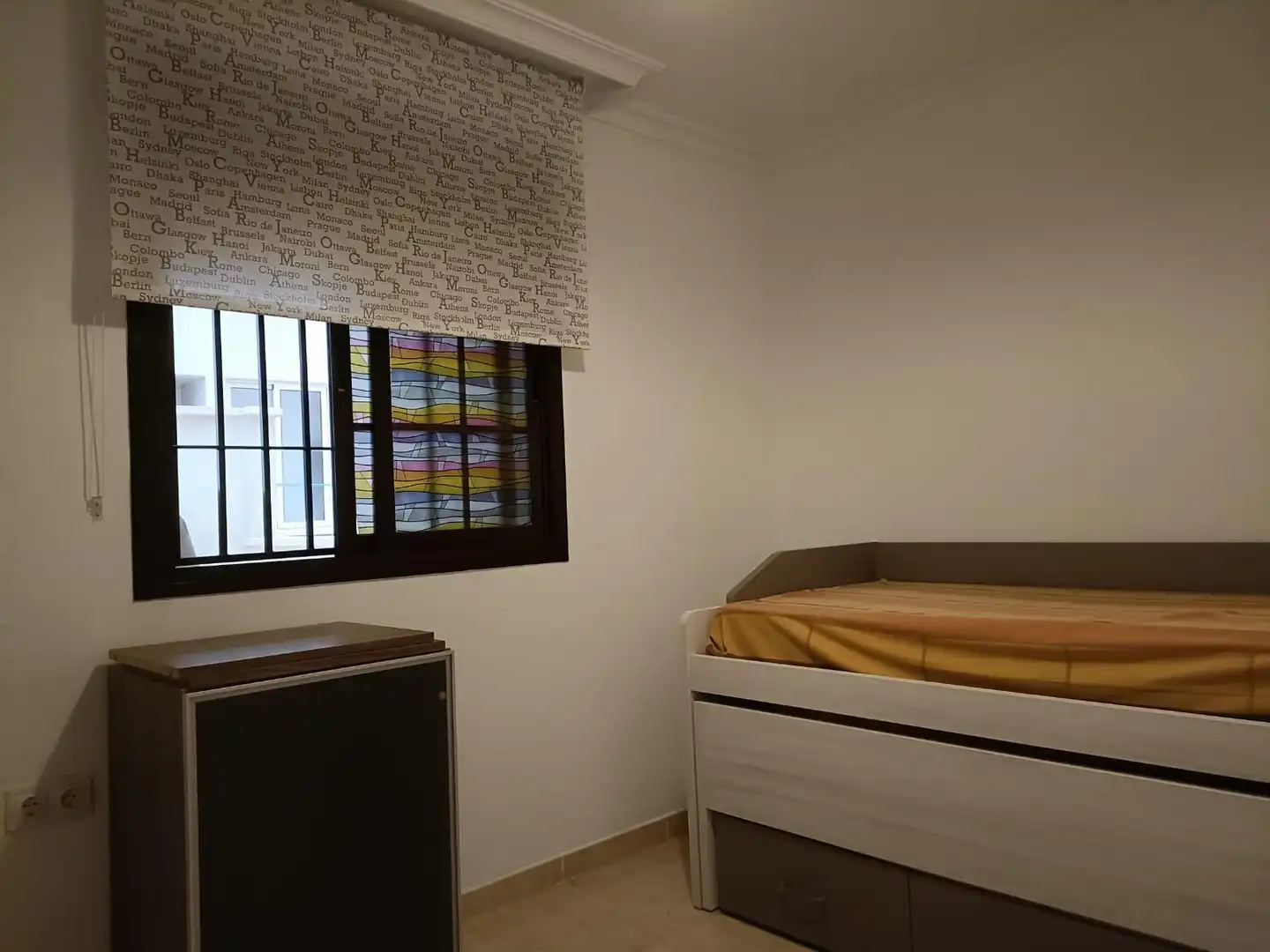 Bedroom of Flat for rent in Roquetas de Mar  with Terrace, Furnished and Community pool