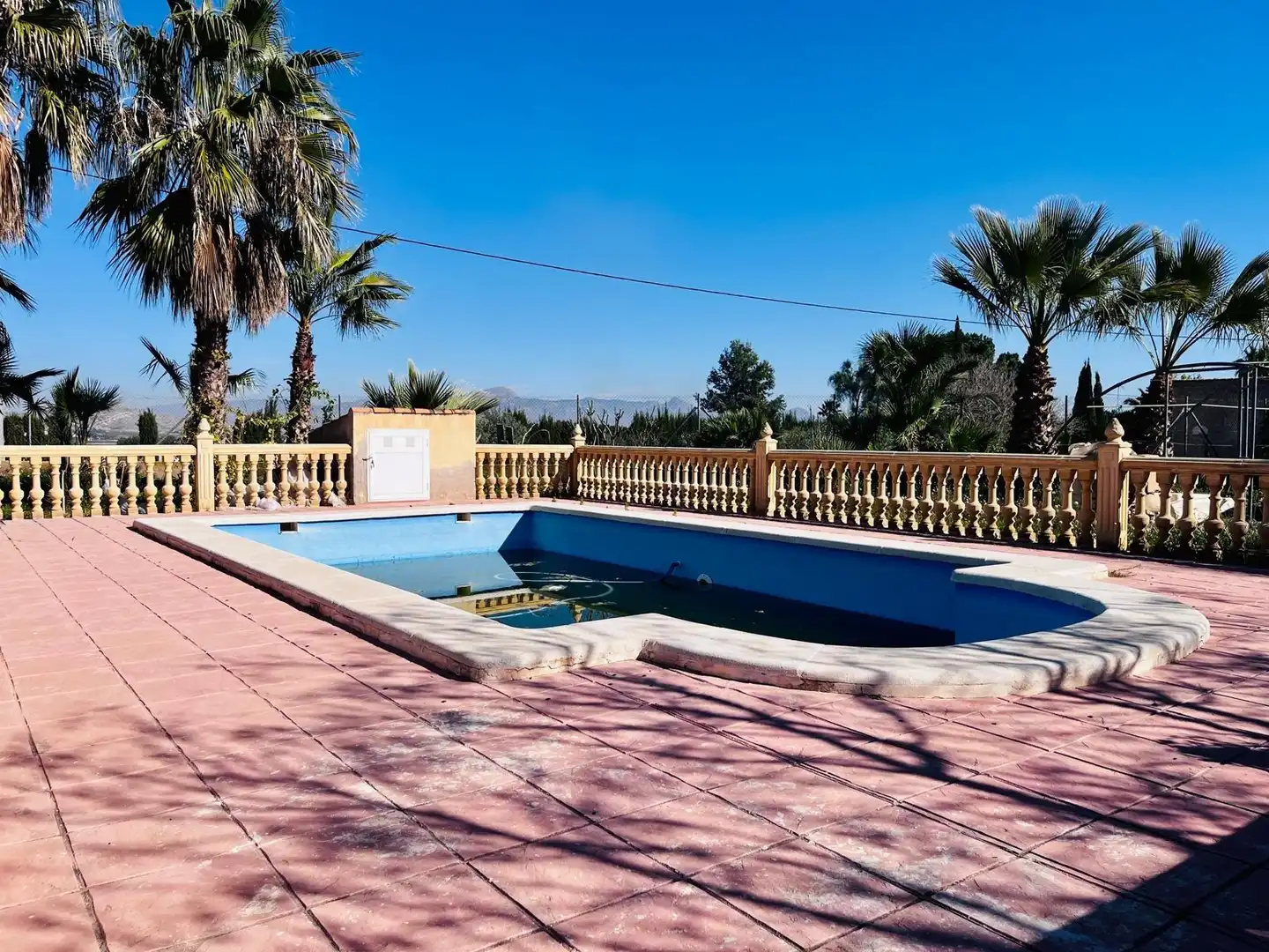Swimming pool of Houses for sale in Aspe  with Terrace, Swimming Pool and Furnished