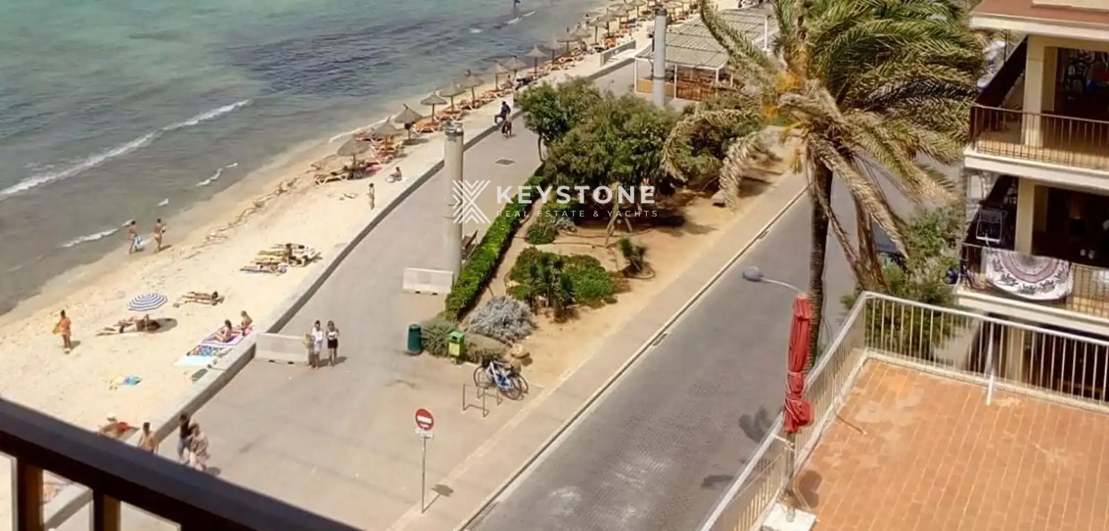 Vista exterior de Pis de lloguer en  Palma de Mallorca amb Aire condicionat i Terrassa