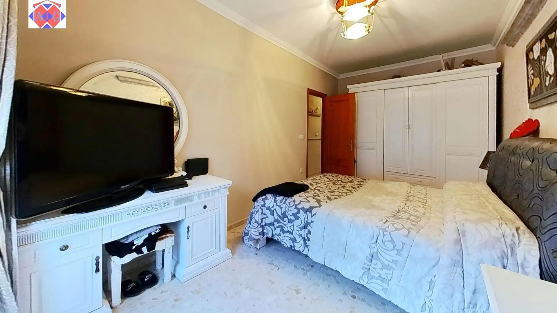 Bedroom of Detached homes for sale in Gualchos  with Terrace, Storage room and Furnished