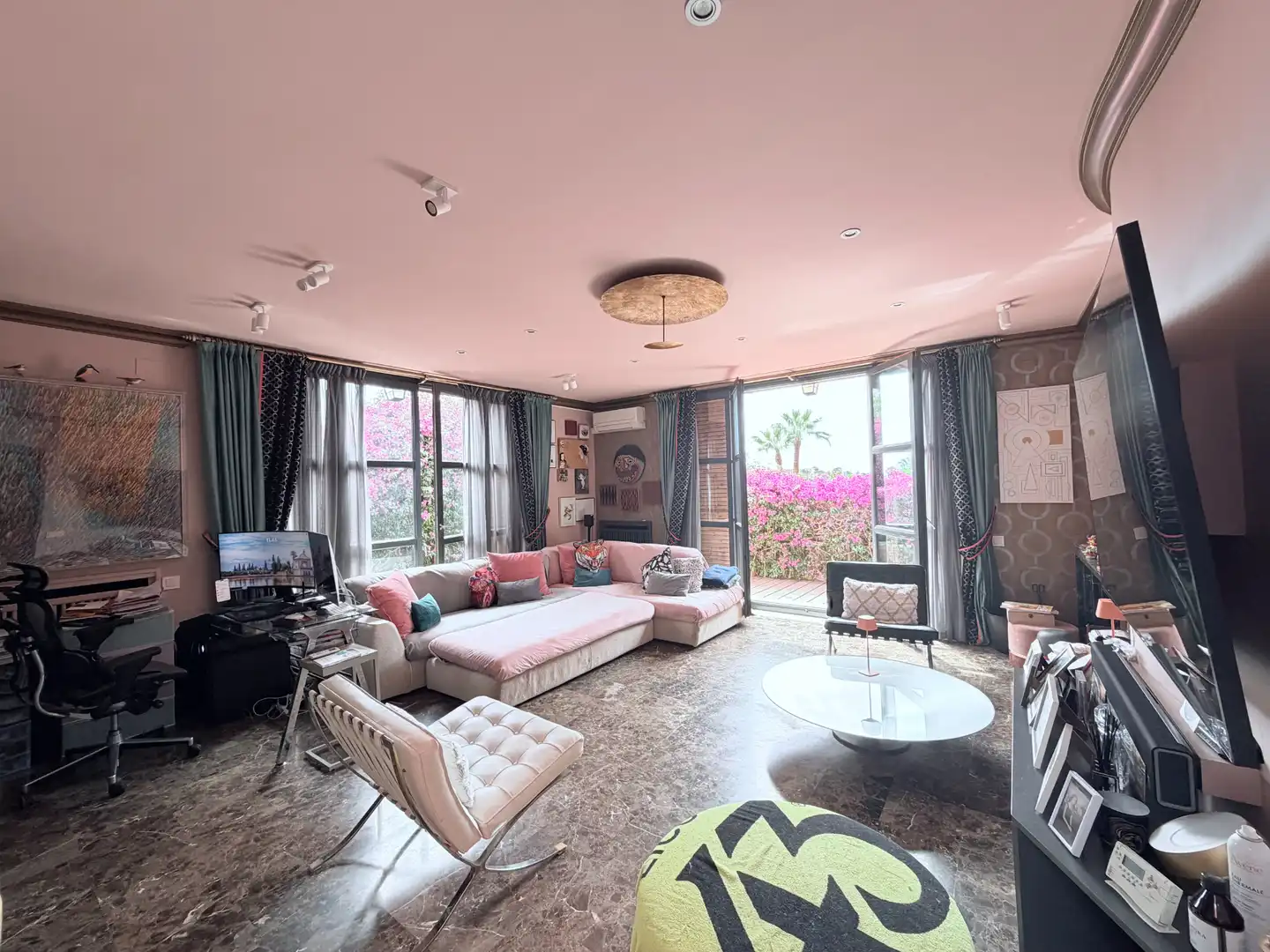 Wohnzimmer von Haus oder Chalet zum Verkauf in Castelldefels mit Klimaanlage, Heizung und Privatgarten
