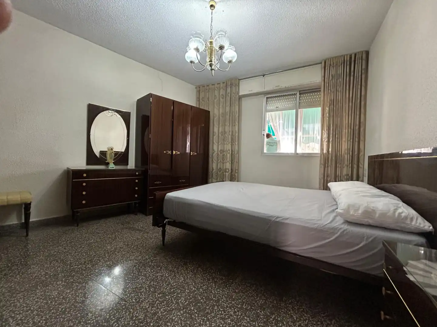 Bedroom of Flat for rent in Abarán  with Furnished, Balcony and Pets allowed