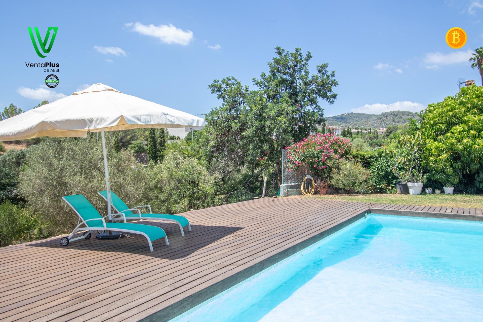 Piscina de Casa o xalet en venda en  Palma de Mallorca amb Parquet i Terrassa
