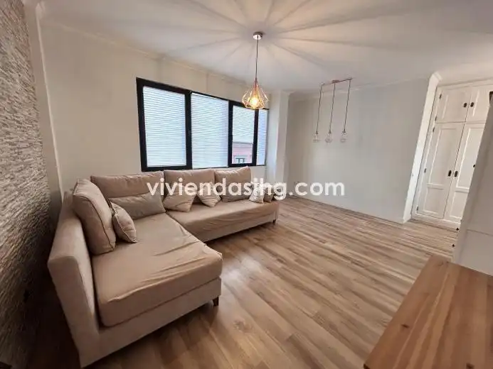 Sala de estar de Piso de alquiler en La Orotava con Parquet, Amueblado y Horno
