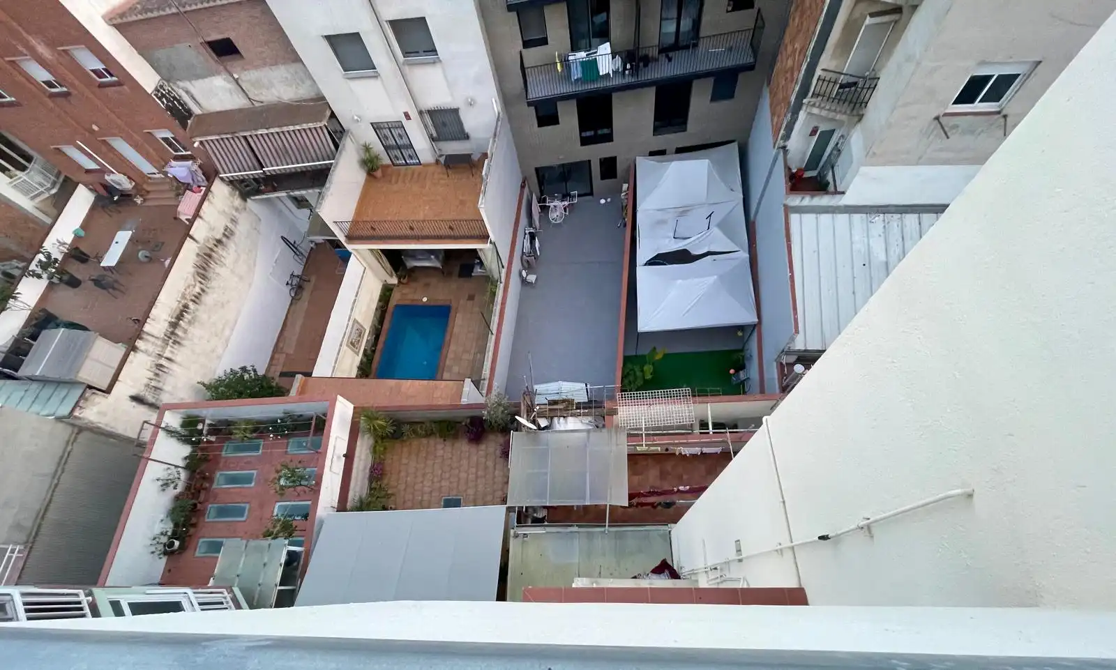 Terrasse von Maisonette zum Verkauf in Badalona mit Klimaanlage, Heizung und Terrasse