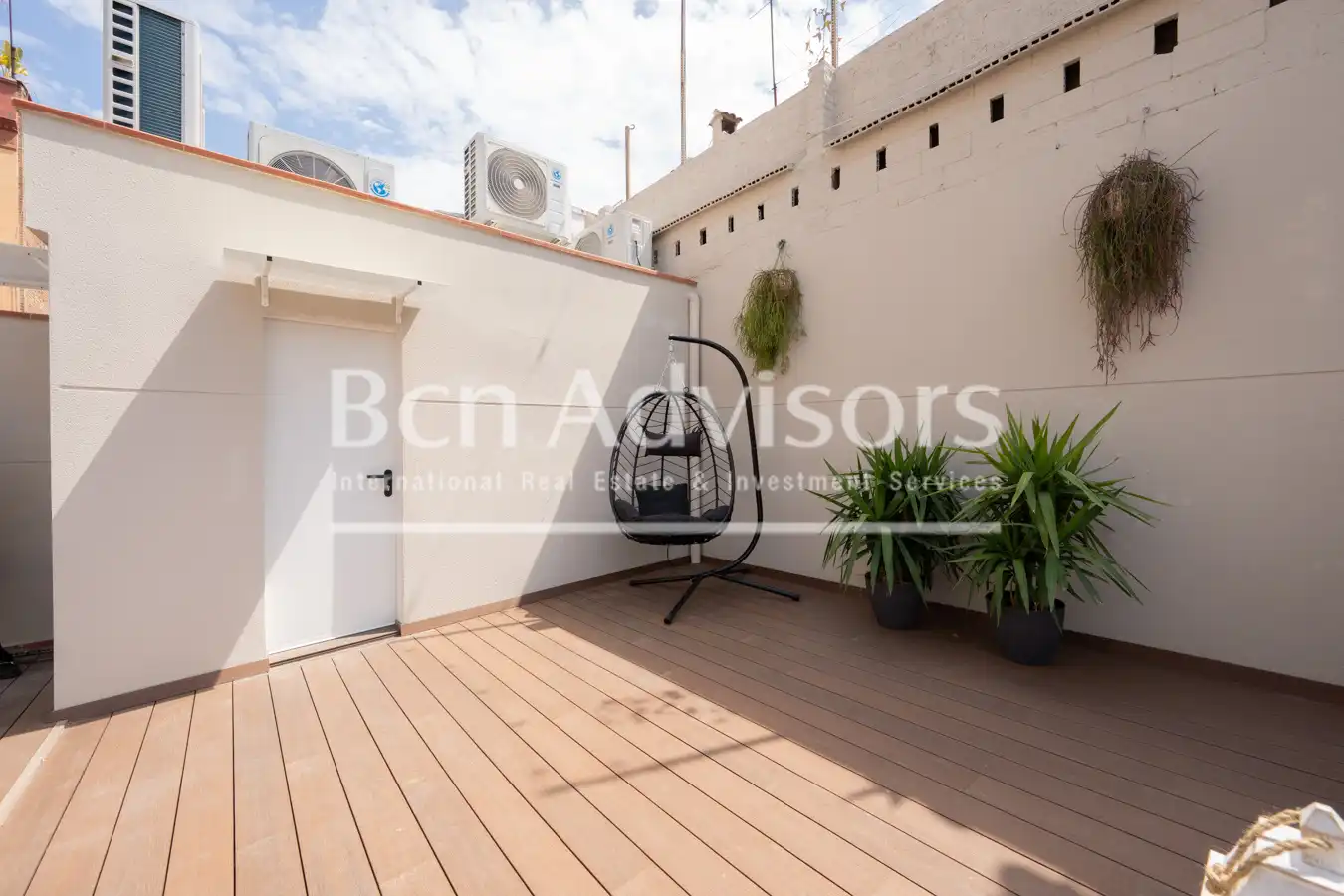 Terrace of Flat for sale in Barcelona  with Air Conditioner, Heating and Parquet flooring