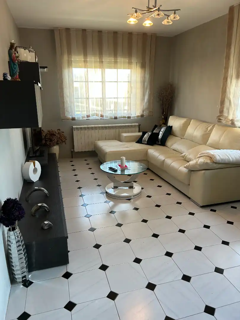 Sala de estar de Casa o chalet en venta en Cambados con Amueblado, Horno y Lavadora