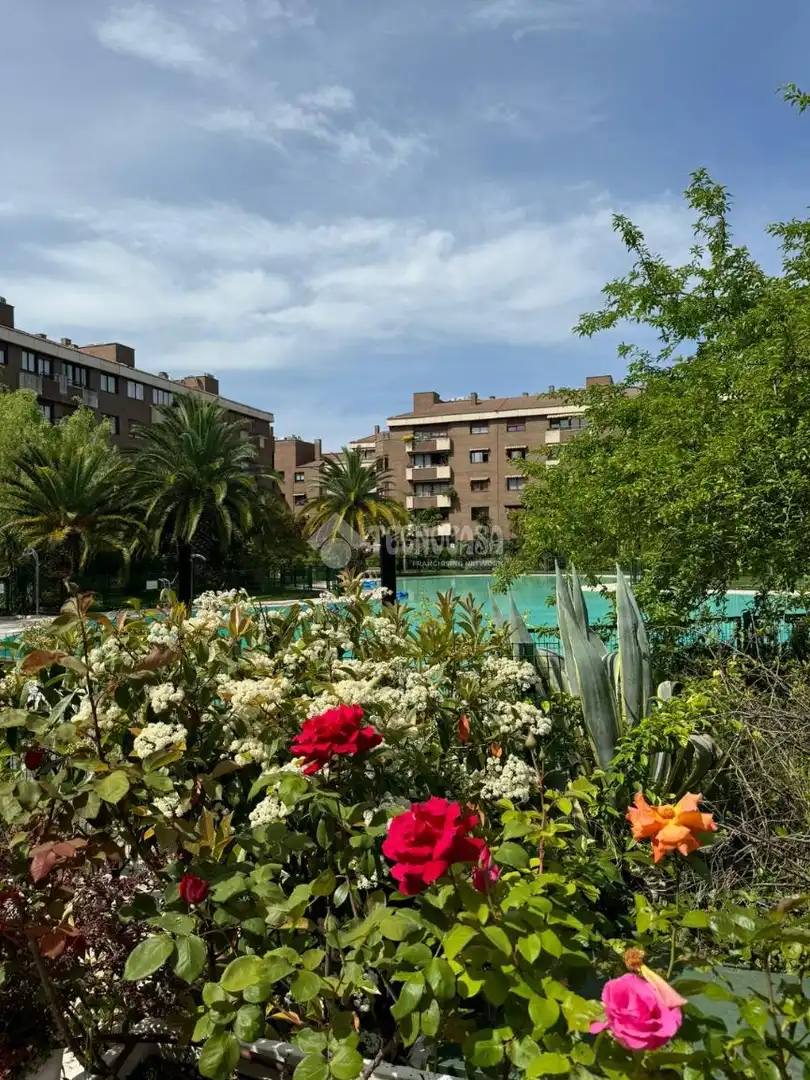 Exterior view of Flat for sale in Madrid  with Air Conditioner, Heating and Storage room
