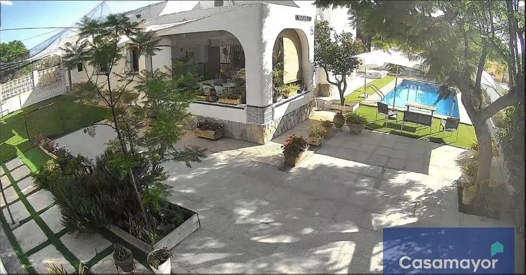 Terrassa de Casa o xalet en venda en Sant Joan d'Alacant amb Aire condicionat, Jardí privat i Piscina