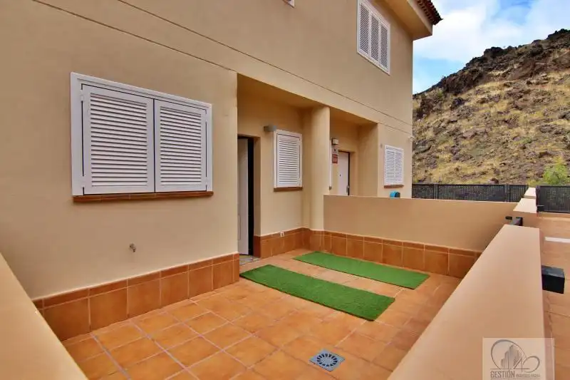 Terraza de Casa o chalet en venta en Santiago del Teide con Alarma y Piscina comunitaria