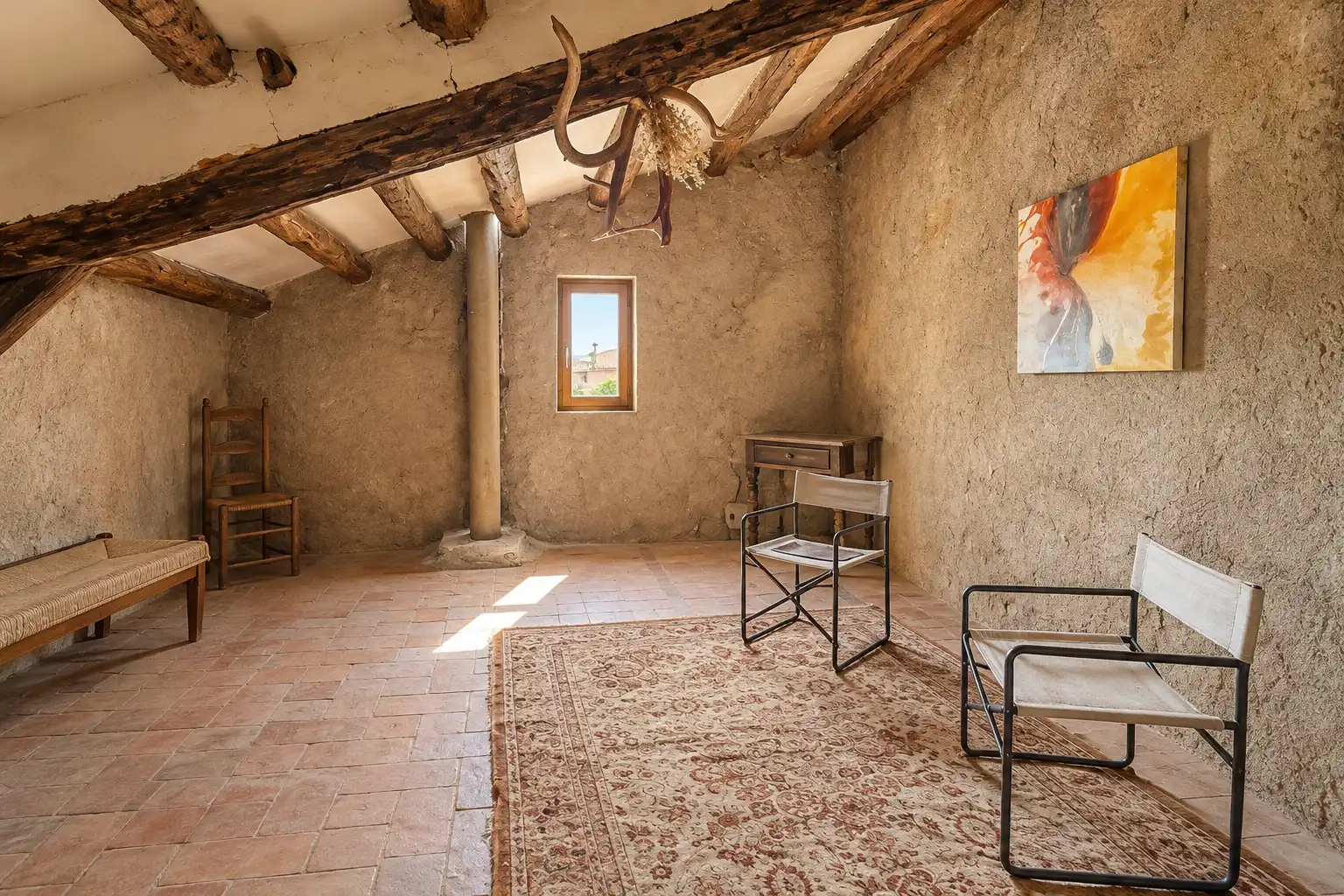 Sala d'estar de Casa o xalet en venda en Alió amb Jardí privat